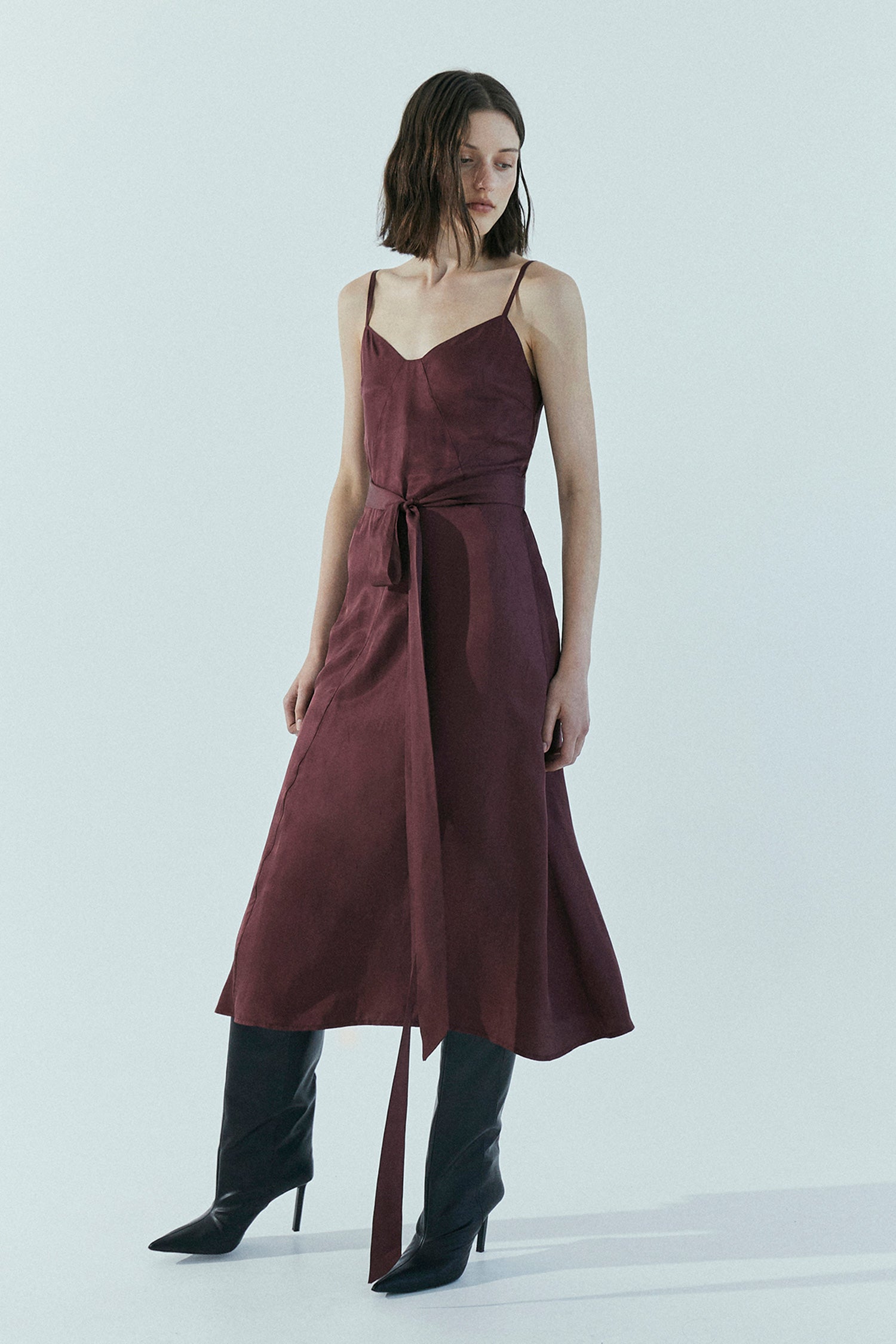 Basilica Silk Slip Dress